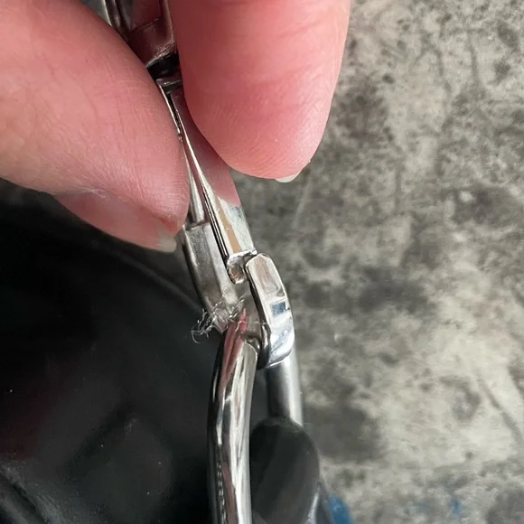 (Fake) Razor Blade Leather Chain Heart Bag - Picture 13 of 16